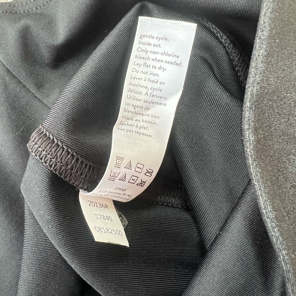 SPANX Faux Leather Moto Black Leggings, size Small - Picture 11 of 13